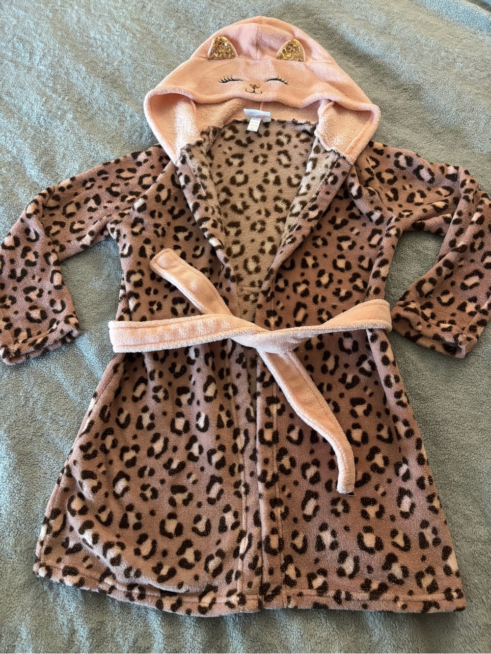 Girls Cat Robe